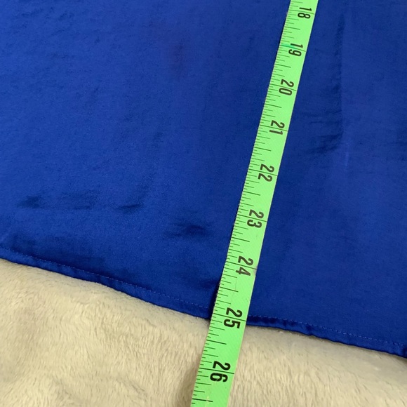 SPENSE Admiral Blue Sleeveless Blouse S: M - Picture 6 of 6